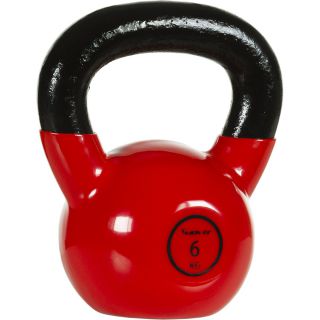 Kettlebell barbell 6 kg MOVIT cu husă din vinil