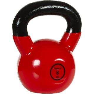 MOVIT Kettlebell barbell 8 kg de fontă cu husă din vinil