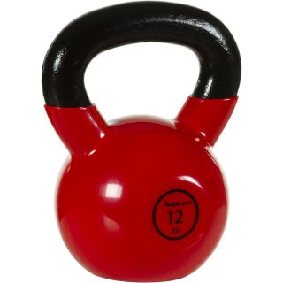Kettlebell barbell cu husă de vinil MOVIT - 12 kg
