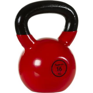 Kettlebell barbell cu husă de vinil MOVIT - 16 kg