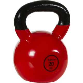 Kettlebell barbell cu husă de vinil MOVIT - 20 kg
