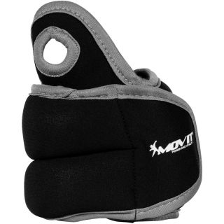 Greutăți condițional de neopren MOVIT 1,5 kg, negru