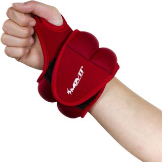 Greutăți glezne și încheieturi MOVIT, 1,5 kg, roșu