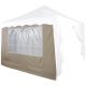 Perete lateral de schimb pentru cort cu fereastră - bej