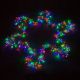 Iluminat LED de Crăciun-20m,200 LED-uri colorat, cablu verde