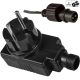 Iluminat LED de Crăciun - 40 m, 400 LED, alb rece