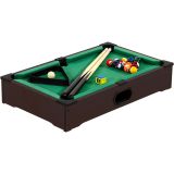 Mini biliard cu accesorii 51 x 31 x 10 cm - întuneric