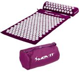 Saltea presopunctură cu pernă MOVIT 75x44 cm - violet