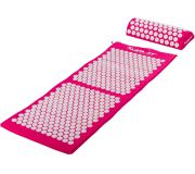 Saltea presopunctură cu pernă MOVIT  130 x 50 cm - roz