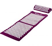 Saltea de presopunctură cu pernă MOVIT 130x50 cm - violet