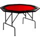 Masă de poker - roșie
