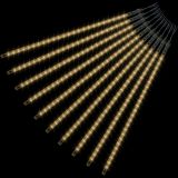 Lumini LED de Crăciun - fulgi de zăpadă,480 LED-uri,alb cald