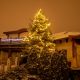 Lumini de Crăciun 60 m 600 LED-uri, alb cald, cablu verde