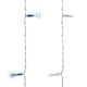 Perdea luminoasă de Crăciun - 3x6 m,600 LED, alb rece