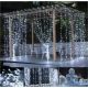 Perdea luminoasă de Crăciun - 3x6 m,600 LED, alb rece