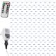 Perdea luminoasă de Crăciun - 3x6 m,600 LED, alb rece