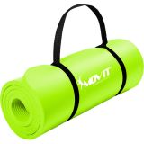 Covor de gimnastică MOVIT - 183 x 60 x 1 cm, lime