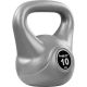 Kettlebell barbell gantera ,gri - 10 kg