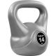 Kettlebell  barbell gantera, gri - 14 kg