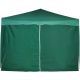 Perete lateral pentru cort  3 x 3 m -fără ferestre -VERDE