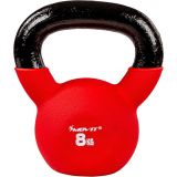 Kettlebell barbell neopren roșu - 8 kg