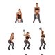 Kettlebell barbell , neopren - 18 kg