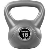 MOVIT Kettlebell barbell - 18 kg, gri / negru