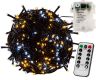 VOLTRONIC  Lanț de Crăciun 10 m, 100 LED, alb cald și rece