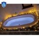 Lanț de Crăciun 100 LED - 10 m, alb cald, pe baterii