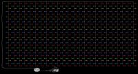 VOLTRONIC®  Perdea luminoasă de Crăciun 3x6 m,colorată,24 f