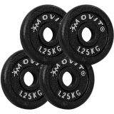 Set de greutăți MOVIT 4 x 1250 g, fontă