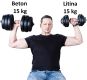 Set de greutăți MOVIT 2 x 20 kg, fontă