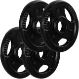 Set de greutăți MOVIT pentru gantere cu mâner - 1 kg, fontă