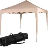 Cort de petrecere în grădină INSTENT BASIC - 3x3 m, bej