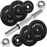 Gantera de fontă MOVIT de o mână - 25 kg