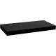 Raft de perete Stilist Volato, 30 cm, negru lucios