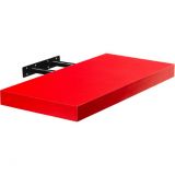 Raft de perete stilist Volato, 40 cm, roșu