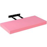 Raft de perete stilist Volato, 80 cm, roz