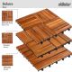 Parchet din lemn STILISTA, mozaic 3, salcâm, 1 m²