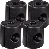 Set de 4 greutăți INSTENT pentru corturi de grădină - negru