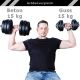 Set de gantere MOVIT® din fontă, 2 x 20 kg