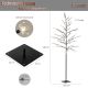 VOLTRONIC Flori de cireș 180 cm cu iluminare, 220 LED-uri
