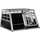 Cușcă din aluminiu pentru câini 89 × 69 × 50 cm, 12 kg, 90°.