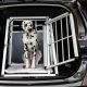 Cusca de transport din aluminiu pentru câini cu două uși în