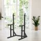 Cadru genuflexiuni MOVIT, negru, capacitate 300 kg