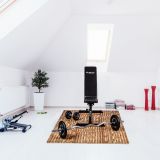 MOVIT Set de covorașe de protecție, lemn închis, 3 m²