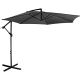 STILISTA Umbrelă cu copertă Ø 3 m, antracit