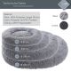 Culcus rotund antiderapant pentru animale, 60 cm