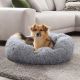 Culcus rotund antiderapant pentru animale, 60 cm