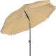 STILISTA Umbrelă de grădină, 2 x 2 m, crem